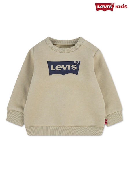 Φυσικό - Levi's® Φούτερ με Στρογγυλή λαιμόκοψη Batwing