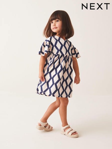 Monochrome Wrap Jersey Dress (3mths-7yrs) (709769) | €9 - €10