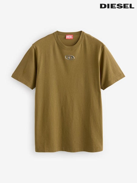 Diesel Oversized Chest Logo 100% Cotton  T-Shirt (709839) | €65