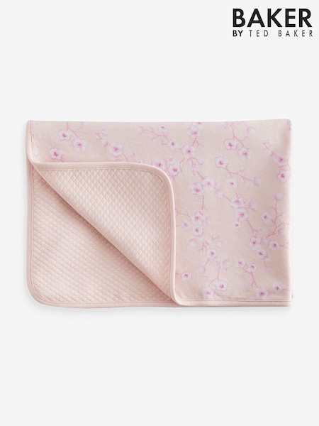 Jasnoróżowy - Baker By Ted Baker Blossom 100% Cotton Blanket (712206) | 175 zł