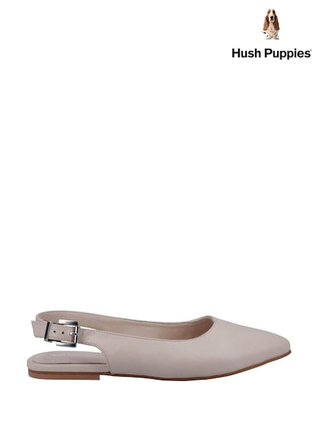 Cream - Hush Puppies Demi Slingback Balerina (713973) | 559 LEI