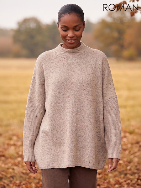 Naravni - Roman Neppy Oversized Knit Jumper
