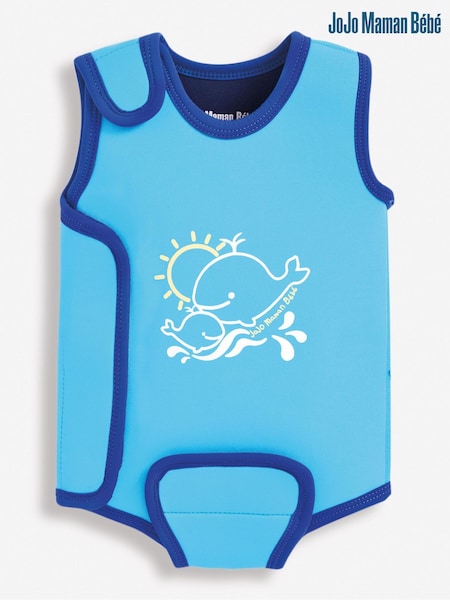 JoJo Maman Bébé Blue Colourblock Baby Wetsuit (714383) | €38