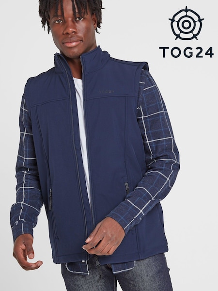 Tog 24 Blue Feizor Softshell Zip Jacket (714621) | AED227