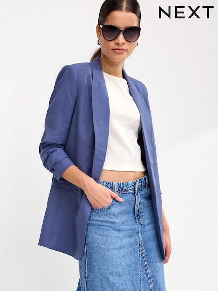 Denim Relaxed Fit Edge to Edge Blazer (715822) | € 20