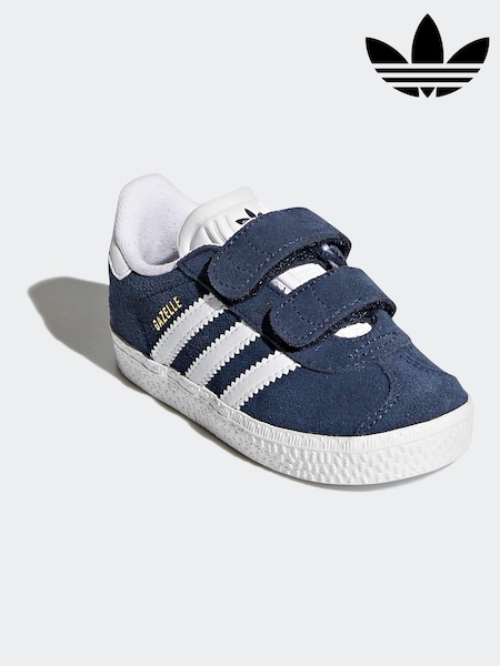 adidas Originals Navy Gazelle Infant Trainers (716215) | €25