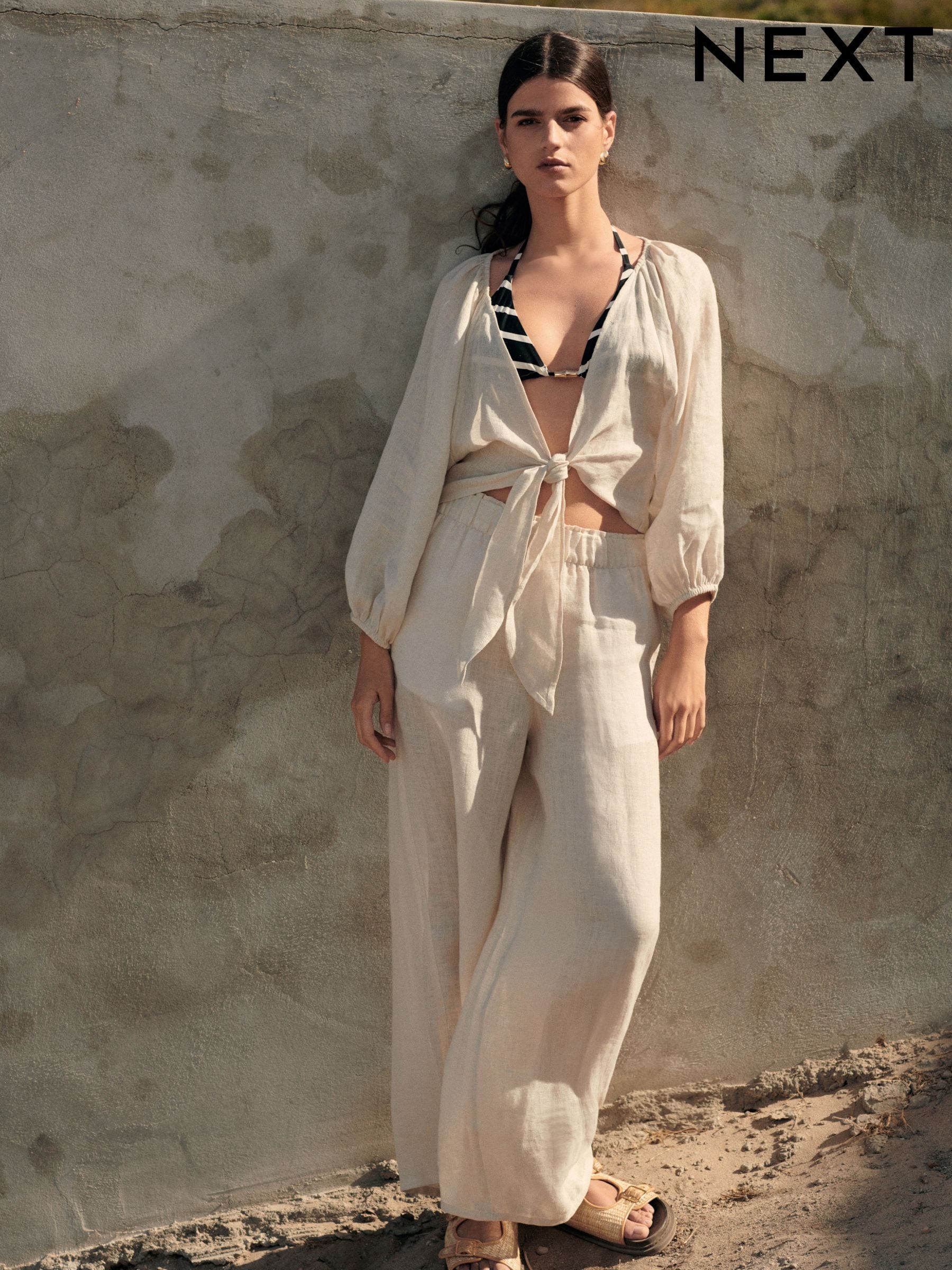 Women s Linen Clothing Linen Collections Next UAE