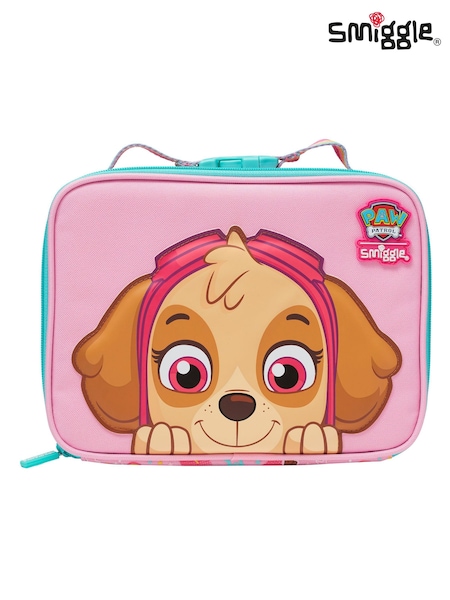 Smiggle Pink Paw Patrol Square Junior Lunchbox (717411) | €20