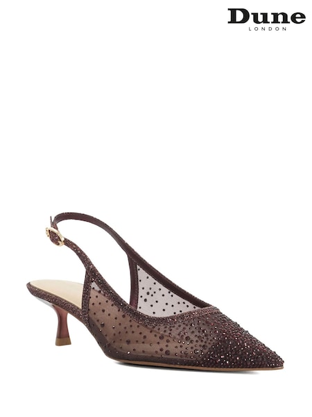 Red - Dune London Cirelle Slingbacks