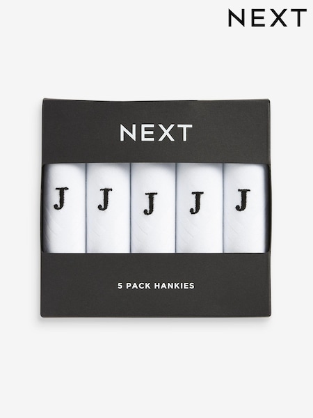 White 100% Cotton Handkerchiefs 5 Pack (718766) | €7