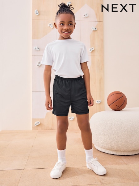 Black Single Sports Shorts (3-16yrs) (719363) | BGN 10 - BGN 29