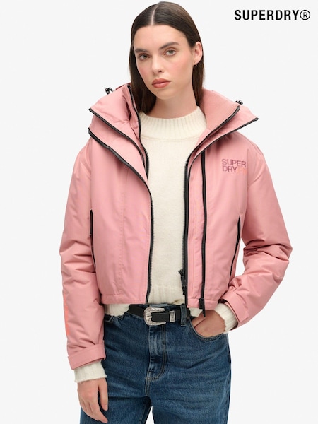 Superdry Ash Rose Hooded Emb Windbreaker Jacket (719773) | €145