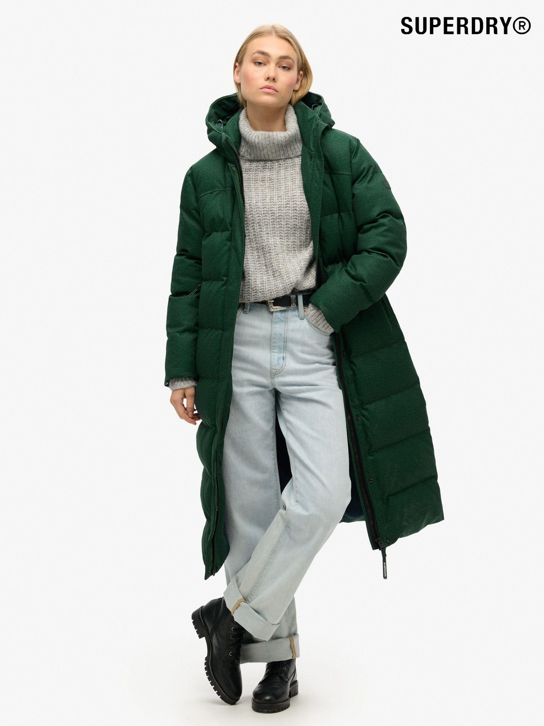 Next long padded coat sales