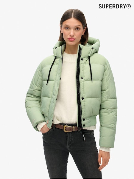 Seegrün, Gitter - Superdry Ripstop Padded Bomber Jacket (719864) | 74 €