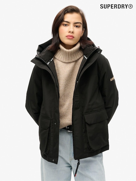 Superdry Black Hood Ultimate Windbreaker Jacket (720066) | €145