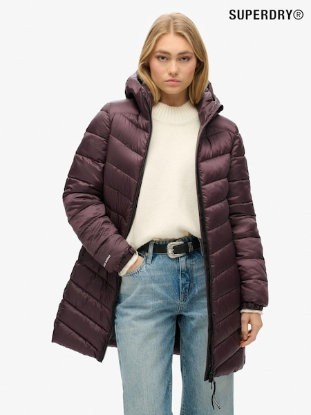 Savuinen munakoiso Violetti - Superdry Hupullinen Fuji Mid Toppatakit (720240) | €173