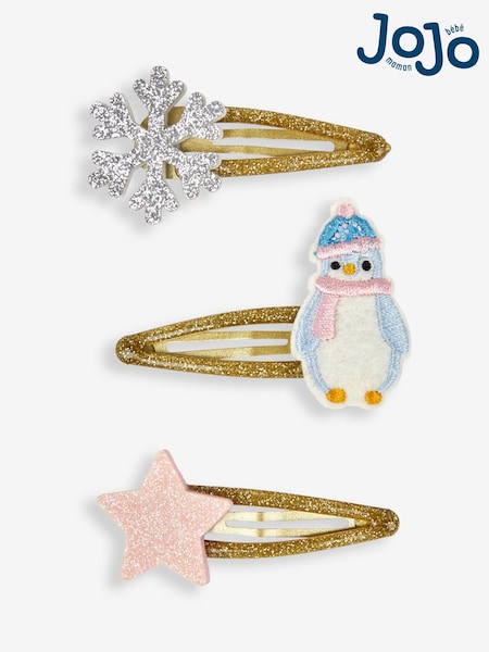 Bela s pingvini - JoJo Maman Bébé Christmas Clips 3 Pack (720784) | € 10