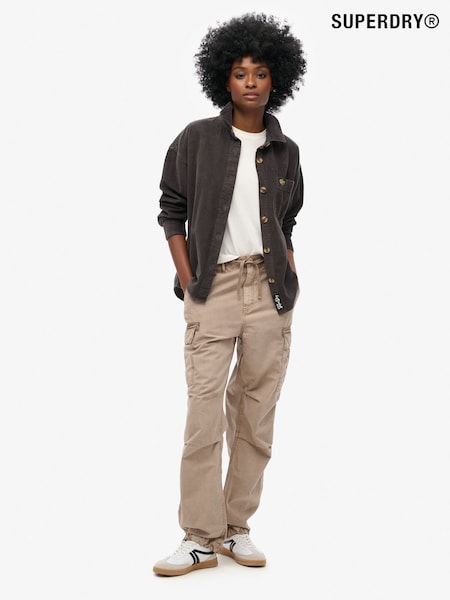 Aschgrau - Superdry Para Cargo-Hüfthose aus 100 % Baumwolle (721127) | 92 €