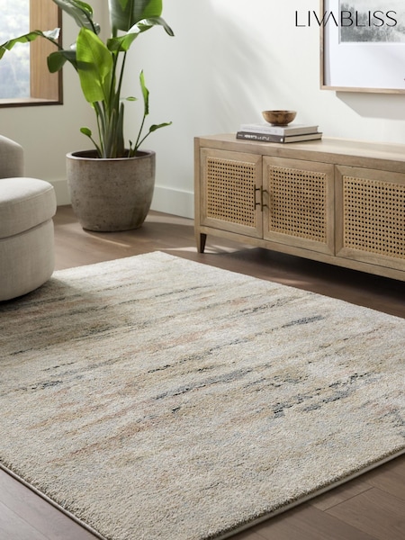 Livabliss Avellino Abstract Modern Marble High Pile Rug