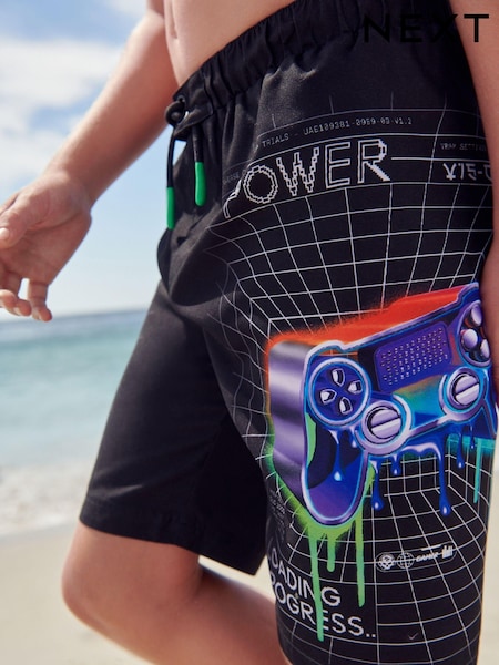 Black Board Swim Shorts (3-16yrs) (729180) | €7 - €10