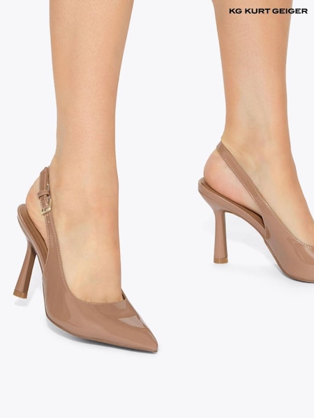 Cream - Kg Kurt Geiger Adina Slingback Heels