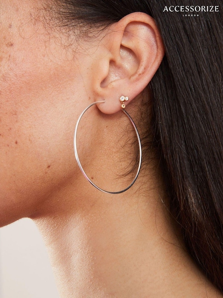 Accessorize Large Hoop Earrings (730301) | 104 LEI