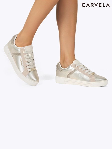 Dorado - Zapatillas con pedrería Daze de Carvela