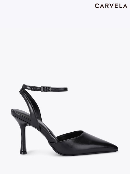 Negru - Carvela Leoni Two Part Court Heeled Shoes