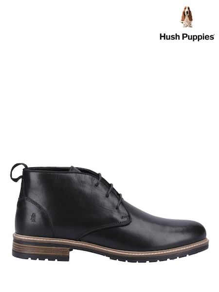 Negro - Regular Hush Puppies Ricky Chukka Boots