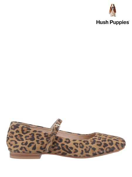 Animal - Hush Puppies Pasha Suede Ballerina