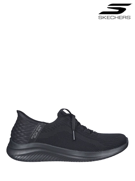 Black - Skechers Ultra Flex 3.0 Brilliant Trainers