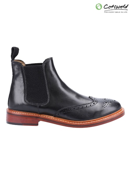 Negro - Regular Cotswolds Siddington Chelsea Boots