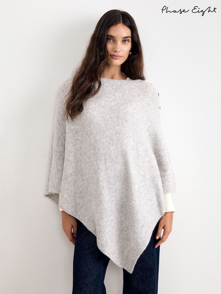 Gris - Poncho intelligent Phase Eight