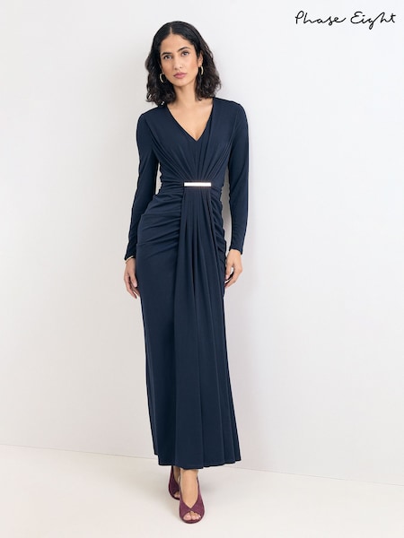 Көк - Phase Eight Katharine Maxi көйлегі