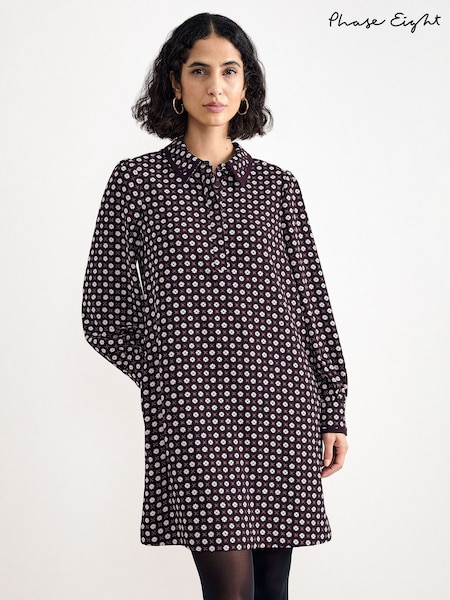 Red - Phase Eight Pamela Foulard Dress