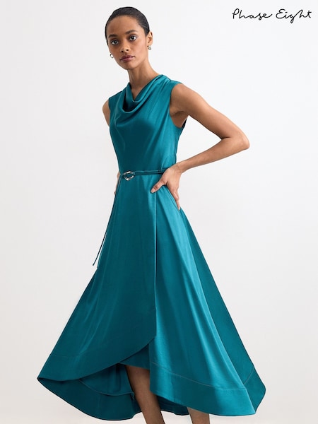 Blau - Phase Eight Sabrianna Midi Dress