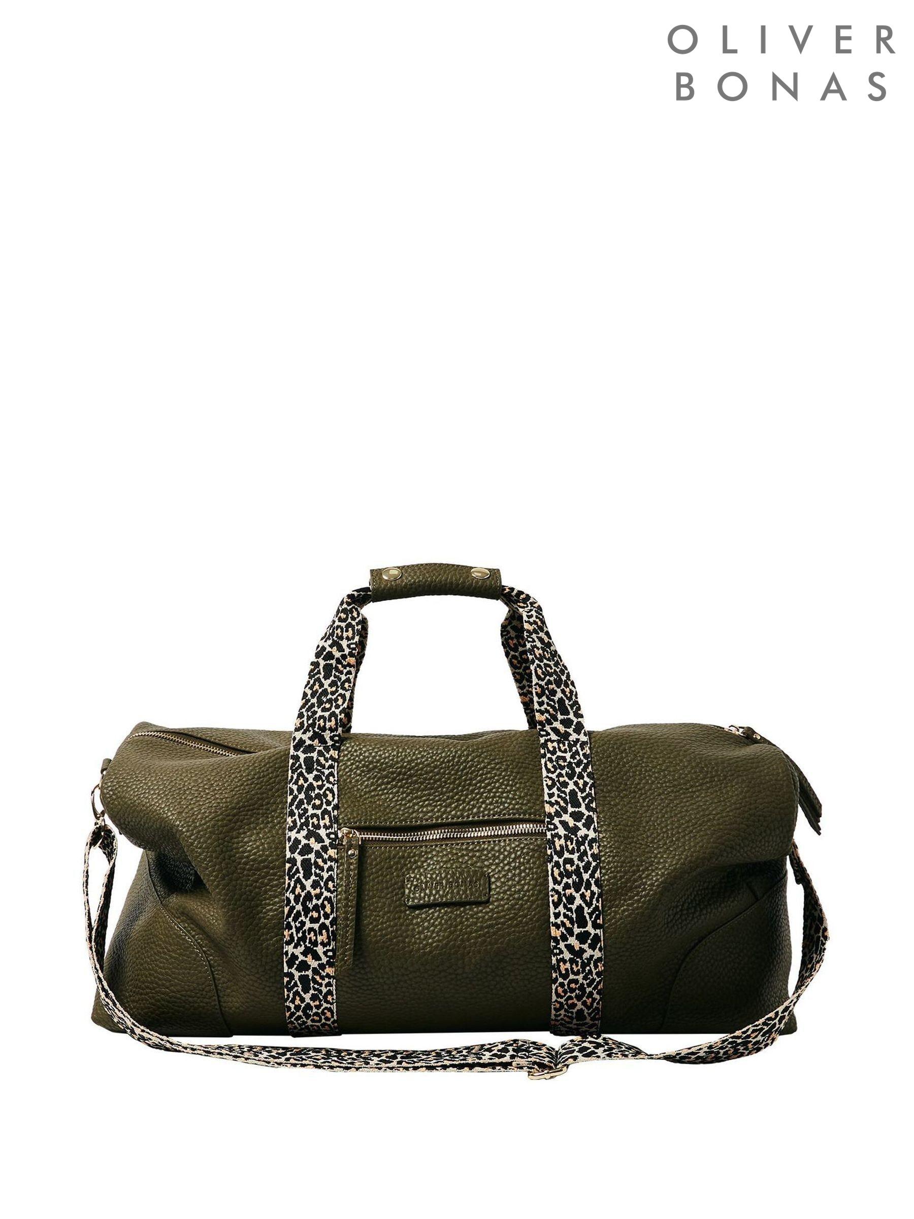 Leopard print holdall online