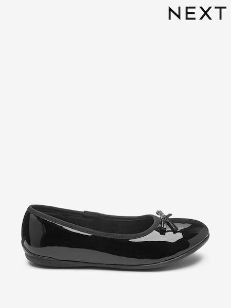 Schwarzes Lackleder - School Leather Ballet Shoes (738018) | 25 € - 33 €