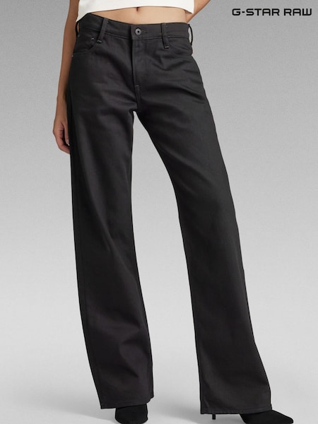 G Star Womens Black Judee Loose Jeans (738210) | 92 €