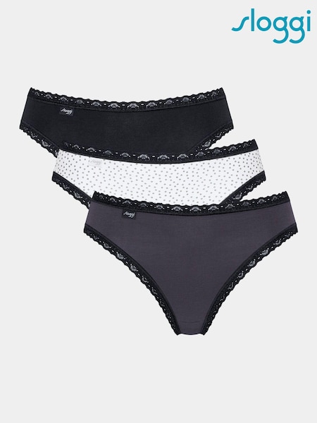 Sloggi 24/7 Weekend Tai Knickers Three Pack (738893) | €19