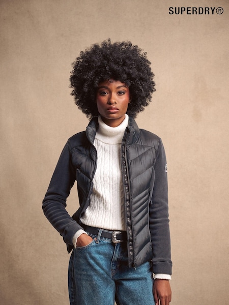Superdry Eclipse Navy Storm Fleece Jacket (740200) | €152
