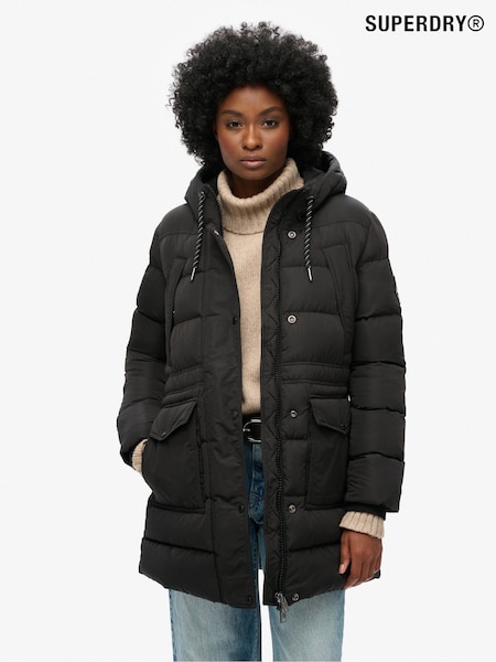 Superdry Everest Mid Length Puffer Jacket (740633) | 670 LEI
