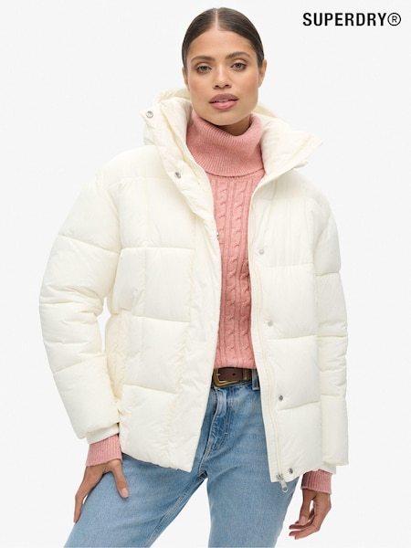 Superdry Star White Montpellier Duvet Jacket (741129) | €165