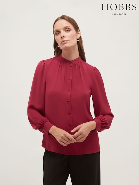 Pink - Hobbs Betty Blouse