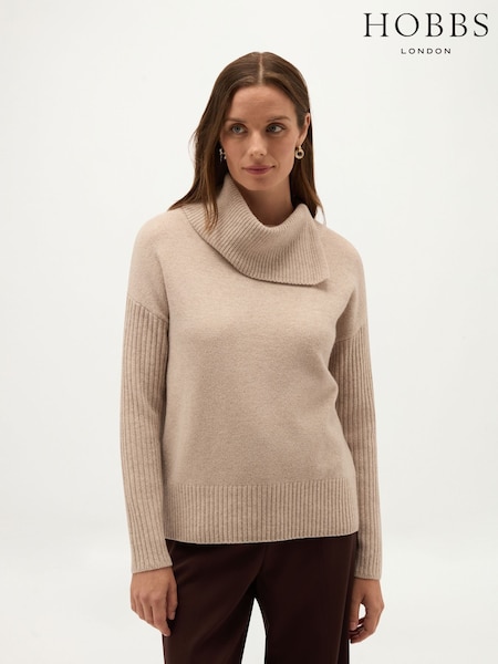 Қоңыр - Hobbs Ирен орамалы жемпірі