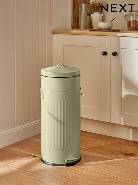 30L Vintage Ribbed Soft Close Roskakori (747414) | €86