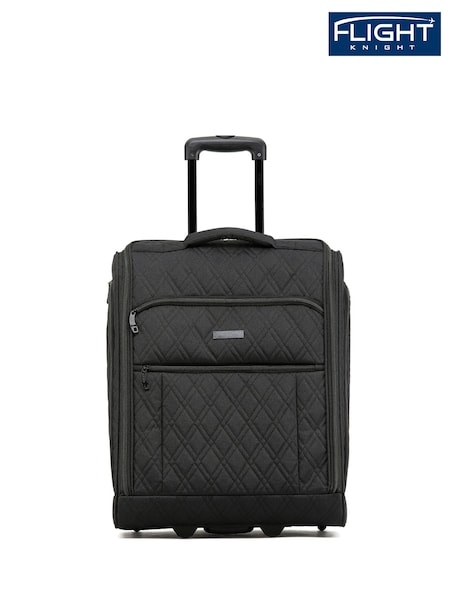 Flight Knight 56x45x25cm Easy Jet Overhead Soft Case Cabin Carry On Suitcase Hand Mono Canvas Luggage (750517) | €66