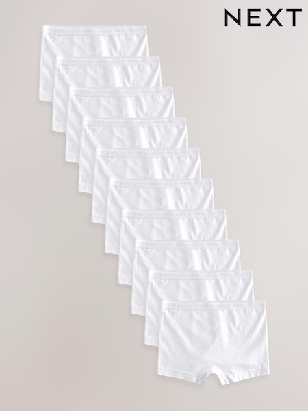 Weiß - Short Briefs 10 Pack (2-16yrs) (750974) | 19 € - 31 €