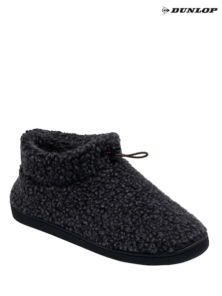 Gris - Regular Dunlop Bootee Toggle Slippers
