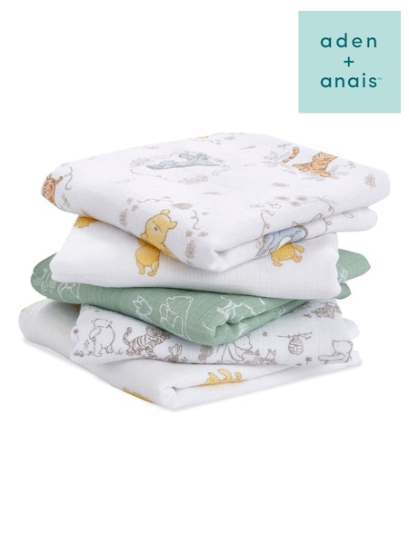 aden + anais Essentials Cotton Muslin Squares 5 Pack (752398) | €13